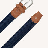 Ceinture tressée Belt - Marine - FAGUO HOMME