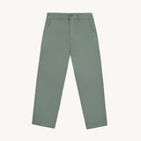 Pantalon Chino en coton sergé Brix regular - Vert clair - FAGUO HOMME