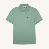 Polo en jersey piqué Lumigny - Vert clair - FAGUO HOMME