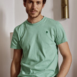 T-shirt en jersey Arcy - Bleu vert - FAGUO HOMME