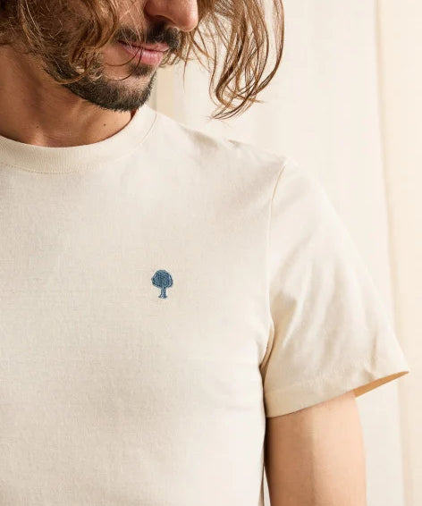 T-shirt en jersey Arcy - Ecru - FAGUO HOMME