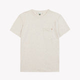 T-shirt rayé Olonne - Crème et beige - FAGUO HOMME