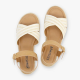 Sandales Costa Cross W - TAN/DOVE - ARMISTICE