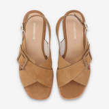 Sandales Opale Buckle - Camel - SCHMOOVE