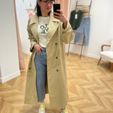 Trench long Proust - Beige - GRACE & MILA
