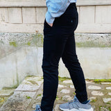 Pantalon chino slim noir - 5 poches