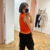 Pull sans manches - Orange - LOLA ESPELETA