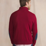 Pull à col camionneur homme Malikcam - Cepage rouge - TBS HOMME