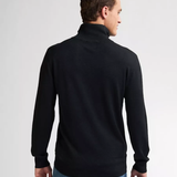 Pull à col tricoté homme - Noir profond - PETROL INDUSTRIES HOMME