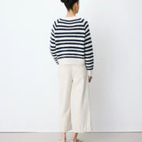 Pull marinière AIMOND GRACE & MILA – silhouette portée de dos