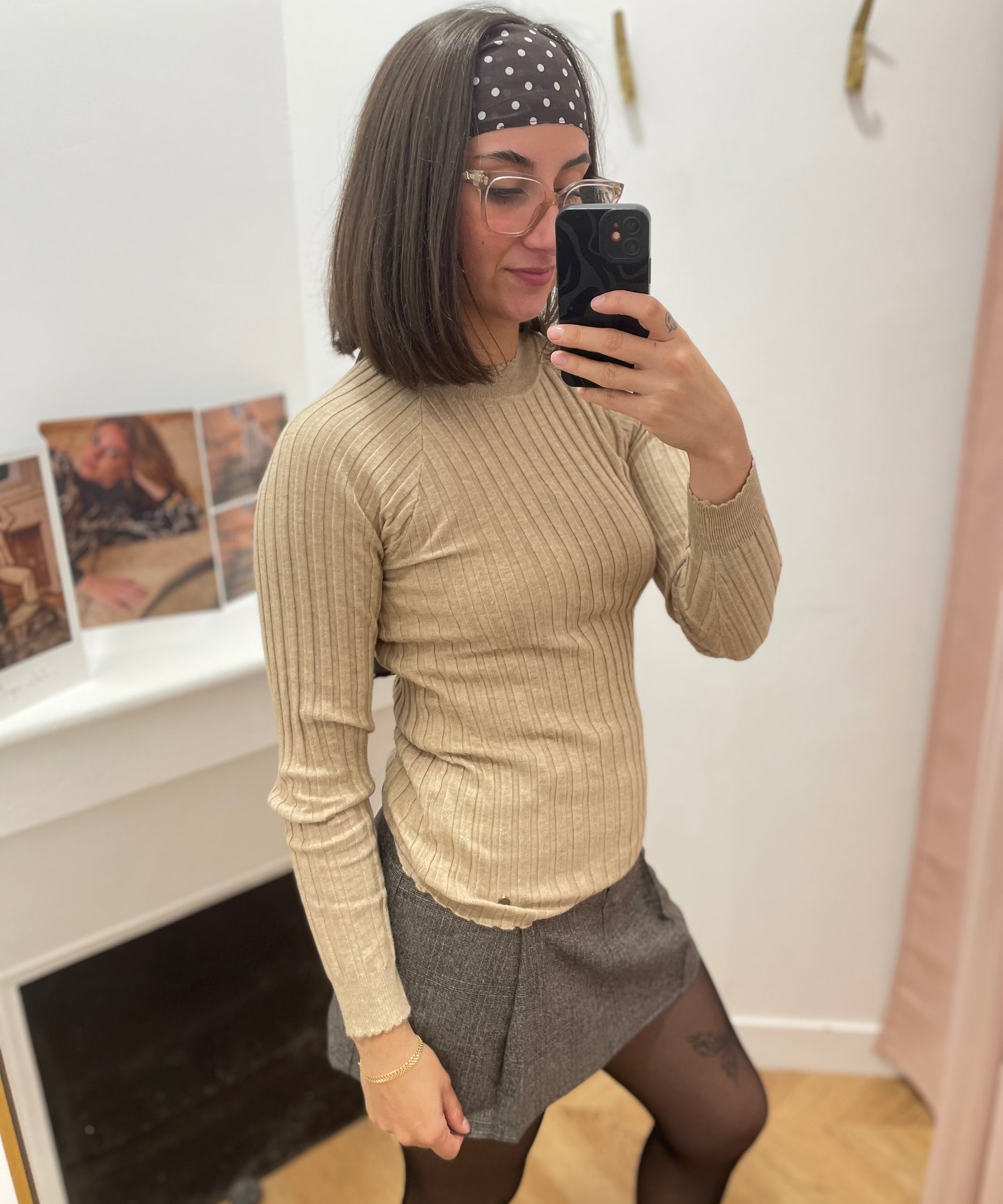 Pull Anais - Beige - C'EST BEAU LA VIE