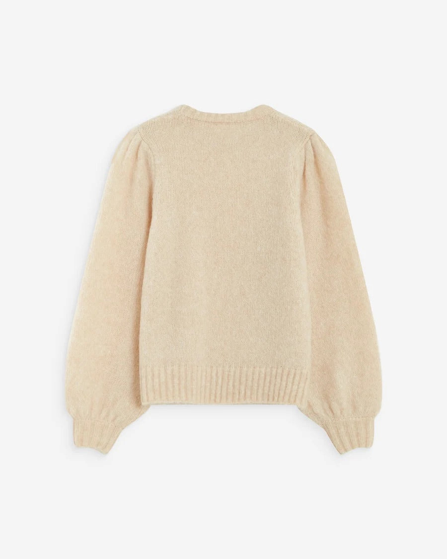 Pull ANTOINE GRACE & MILA beige – vue produit de dos