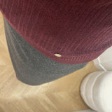 Pull col roulé Melena - Bordeaux - LA PETITE ETOILE