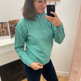 Pull camionneur Lison - Sauge - C'EST BEAU LA VIE