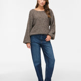 Pull col bateau VIMARLEY VILA Falcon – porté avec jean brut