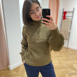 Pull col montant - Bronze - LOLA ESPELETA