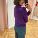 Pull col montant - Ultraviolet - LOLA ESPELETA