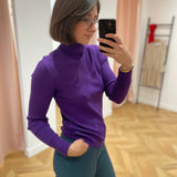 Pull col montant - Ultraviolet - LOLA ESPELETA
