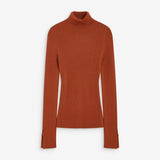 Pull col roulé ALFRED GRACE & MILA Coffee – vue produit de face