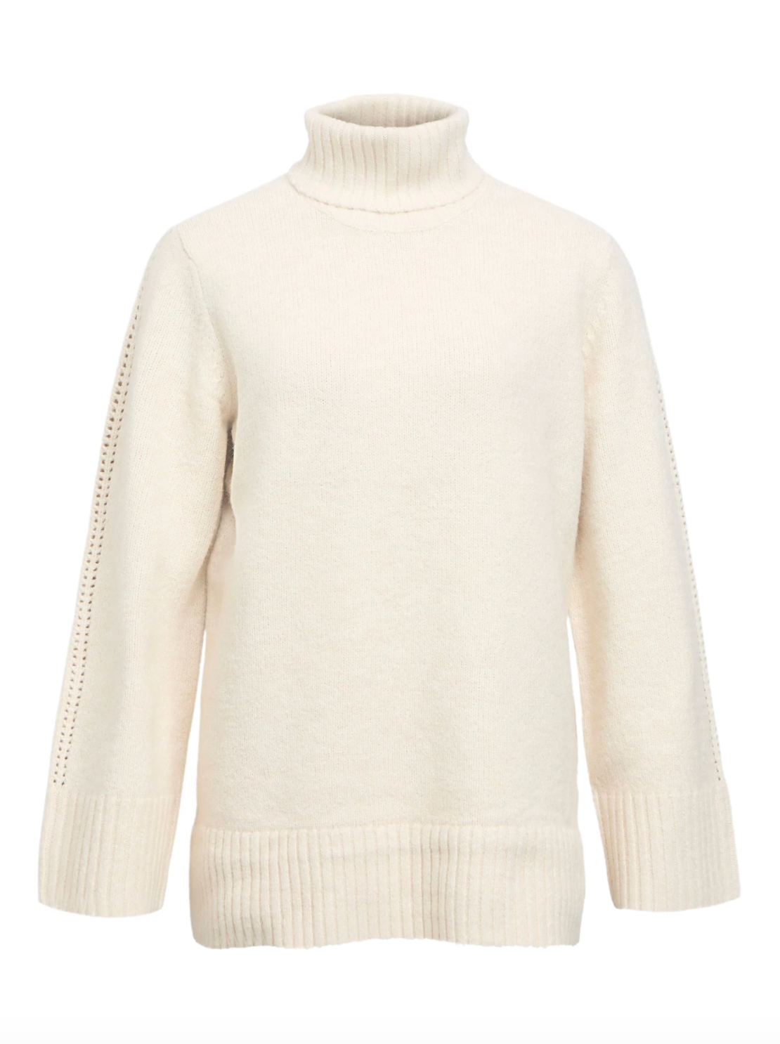 Pull col roulé OBJMALI OBJECT Birch – vue produit de face