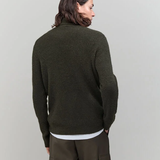 Pull Col Roulé - Dark Kaki - IKKS HOMME