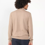 Pull col roulé Heby - Taupe - SUN VALLEY HOMME