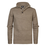 Roll-neck sweater - Timber wood - PETROL INDUSTRIES
