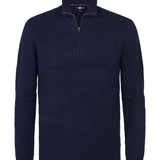 Pull en maille à col homme - Deep capri - PETROL INDUSTRIES