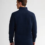 Pull en maille à col homme - Deep capri - PETROL INDUSTRIES