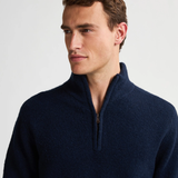 Pull en maille à col homme - Deep capri - PETROL INDUSTRIES