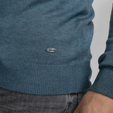 Pull en maille - Bleu - PETROL INDUSTRIES