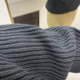 Pull en maille col ras-du-cou Viching - Noir - OBJECT
