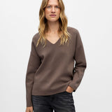 Pull en maille col V Objreynard - Morel - OBJECT
