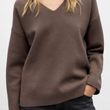 Pull en maille col V Objreynard - Morel - OBJECT