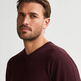 Pull en maille fine col V - Sirop - PETROL INDUSTRIES HOMME