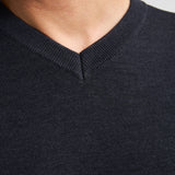 Pull en maille fine col V - Sky captain - PETROL INDUSTRIES HOMME