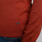 Pull en maille - Orange - PETROL INDUSTRIES