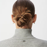 Pull en tricot fin - Gris clair chiné - IKKS WOMEN