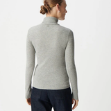 Pull en tricot fin - Gris clair chiné - IKKS WOMEN