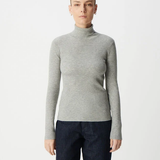 Pull en tricot fin - Gris clair chiné - IKKS WOMEN