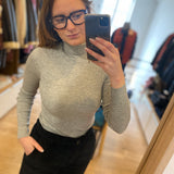 Pull en tricot fin - Gris clair chiné - IKKS WOMEN