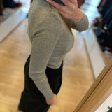 Pull en tricot fin - Gris clair chiné - IKKS WOMEN