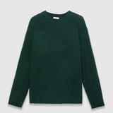 Pull en tricot mousseux - Vert anglais - IKKS MEN