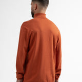 Pull Hakoo maille col roulé - Safran - Sun Valley homme