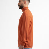 Pull Hakoo maille col roulé - Safran - Sun Valley homme