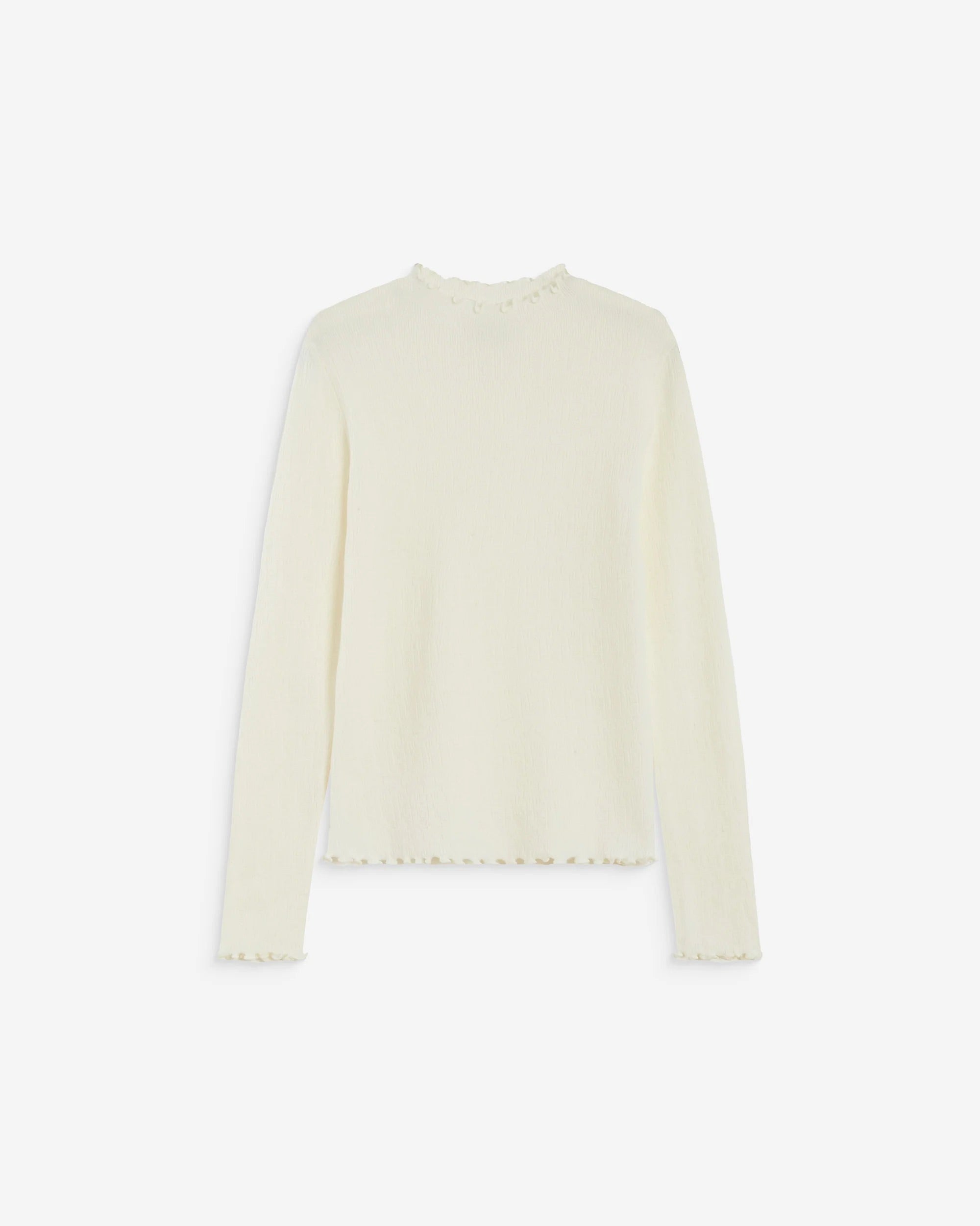 Pull ajusté ALINO GRACE & MILA ivoire – vue produit de face