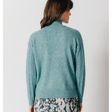 Pull camionneur Lison - Sauge - C'EST BEAU LA VIE