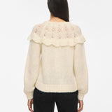 Pull en maille VIMOYANO VILA Birch – porté de dos