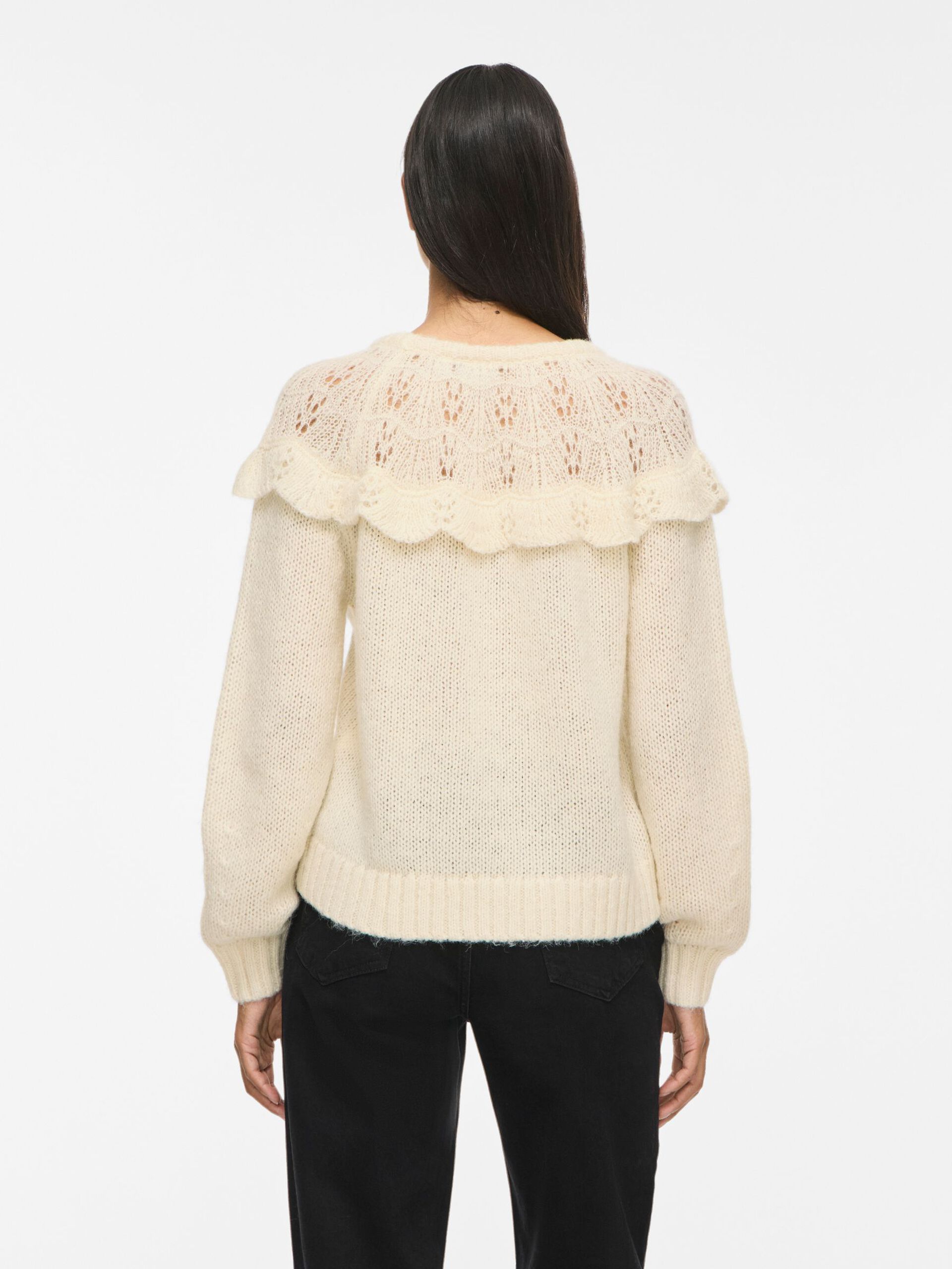 Pull en maille VIMOYANO VILA Birch – porté de dos