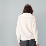 Pull oversize Naiki - Ecru - GRACE & MILA